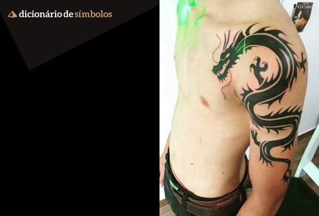 Tatuagem de dragão: significado e imagens para inspirar - Dicionário de ...